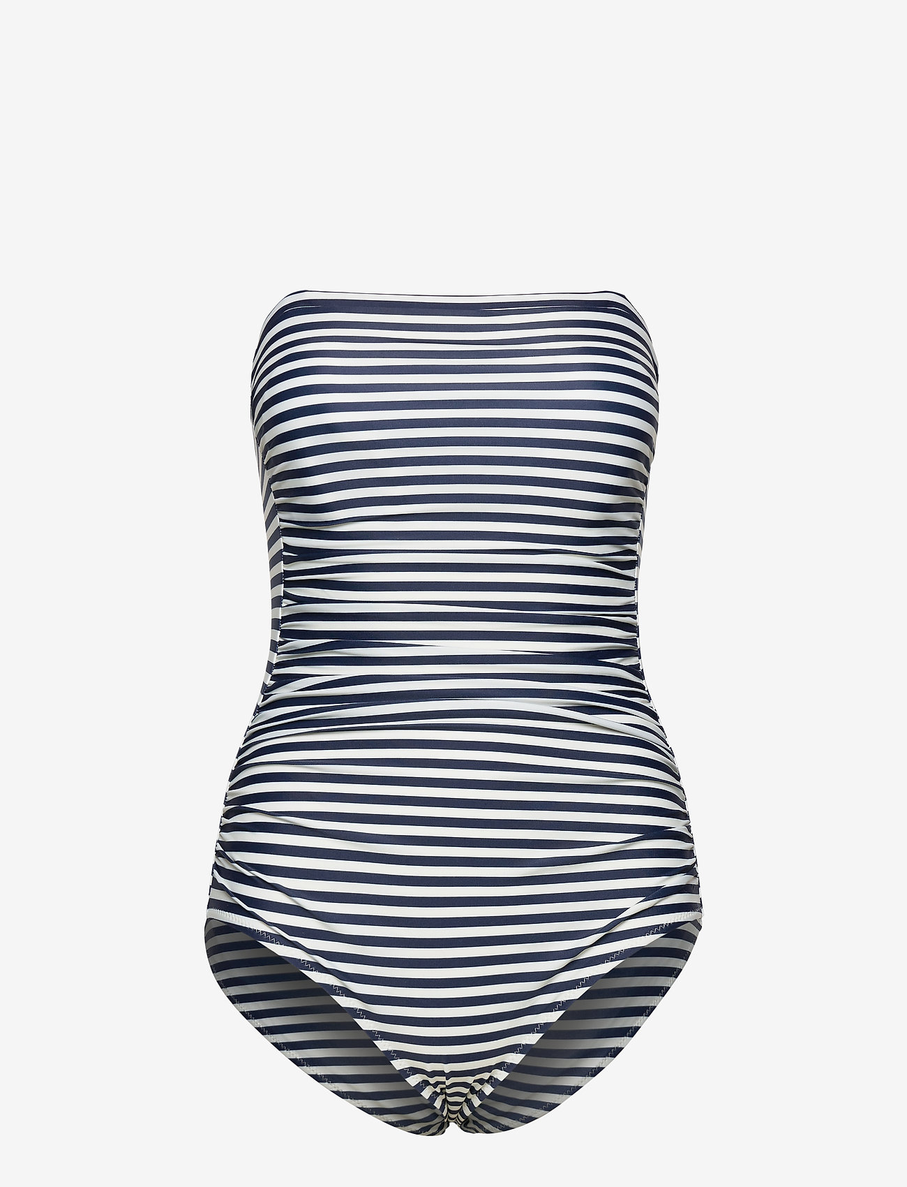 Scampi - ACAPULCO - swimsuits - stripe marine /offwhite - 1