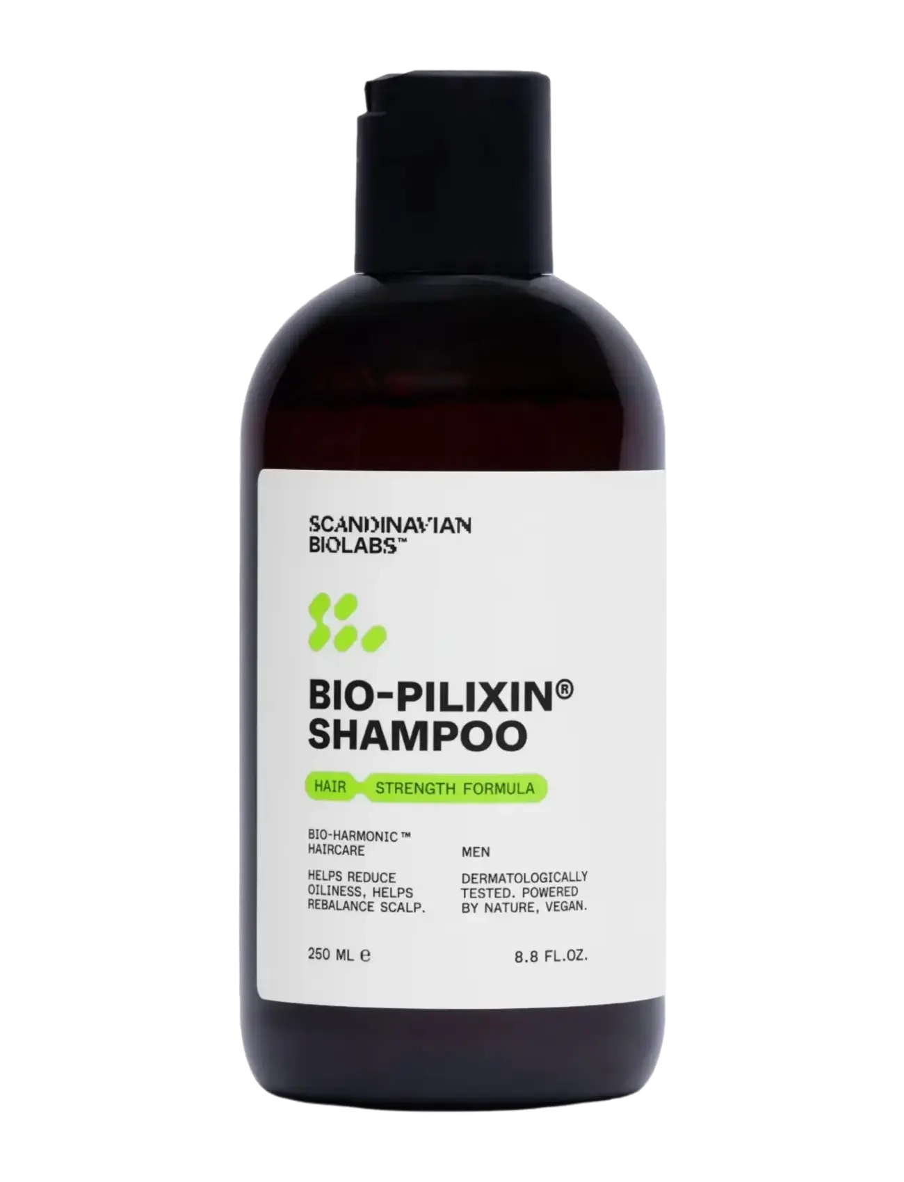 Scandinavian Biolabs Bio-Pilixin Shampoo+ | For Men, Shampoo, Nude, Str: 250 ML