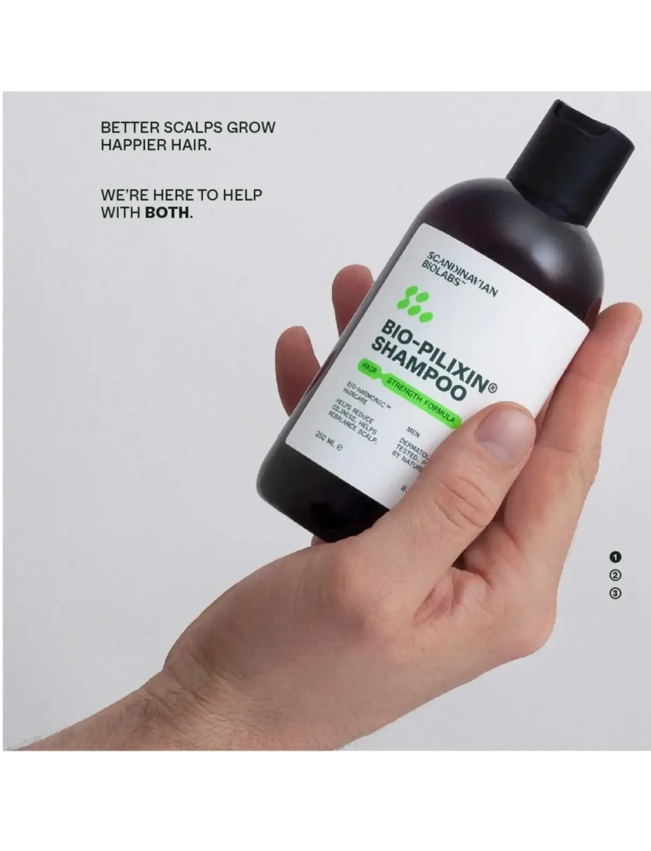 Scandinavian Biolabs - Bio-Pilixin® Shampoo+ | For Men - hármeðferðir - n/a - 4