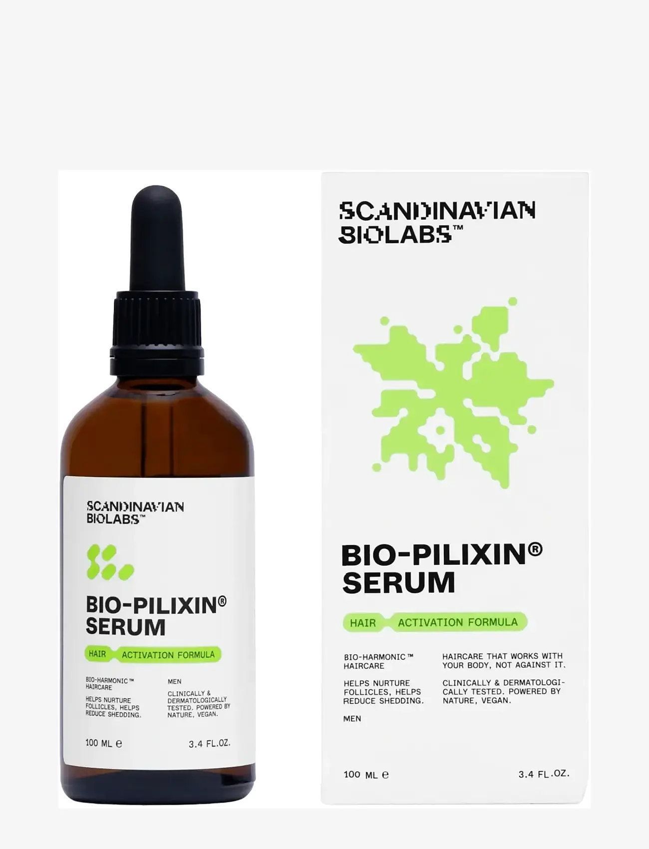 Scandinavian Biolabs - Bio-Pilixin® Serum+ | For Men - hårkur - n/a - 1