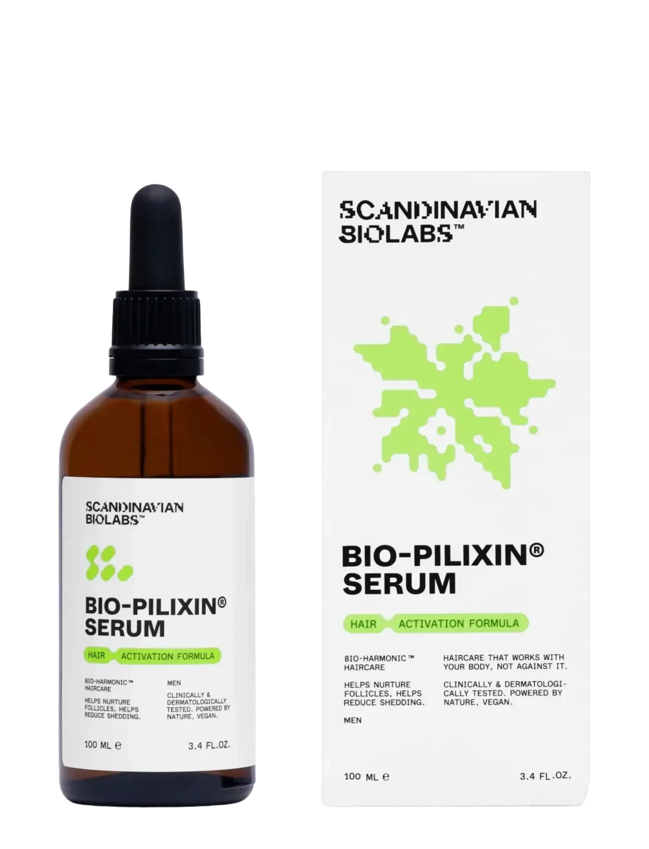 Scandinavian Biolabs Bio-Pilixin® Serum+ | For Men - Visa allt - N/A / clear