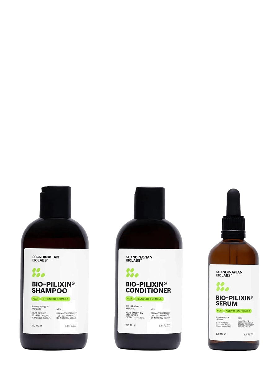 Scandinavian Biolabs - Hair Routine Men (shampoo, conditioner, serum) - n/a - 0