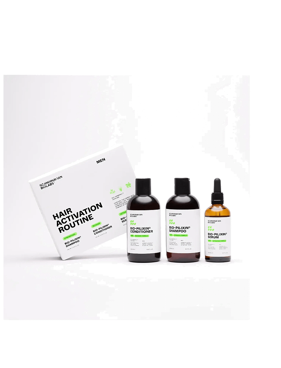 Scandinavian Biolabs - Hair Routine Men (shampoo, conditioner, serum) - n/a - 2