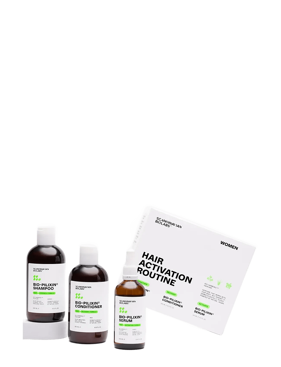 Scandinavian Biolabs - Hair Routine Women (shampoo, conditioner, serum) - n/a - 1