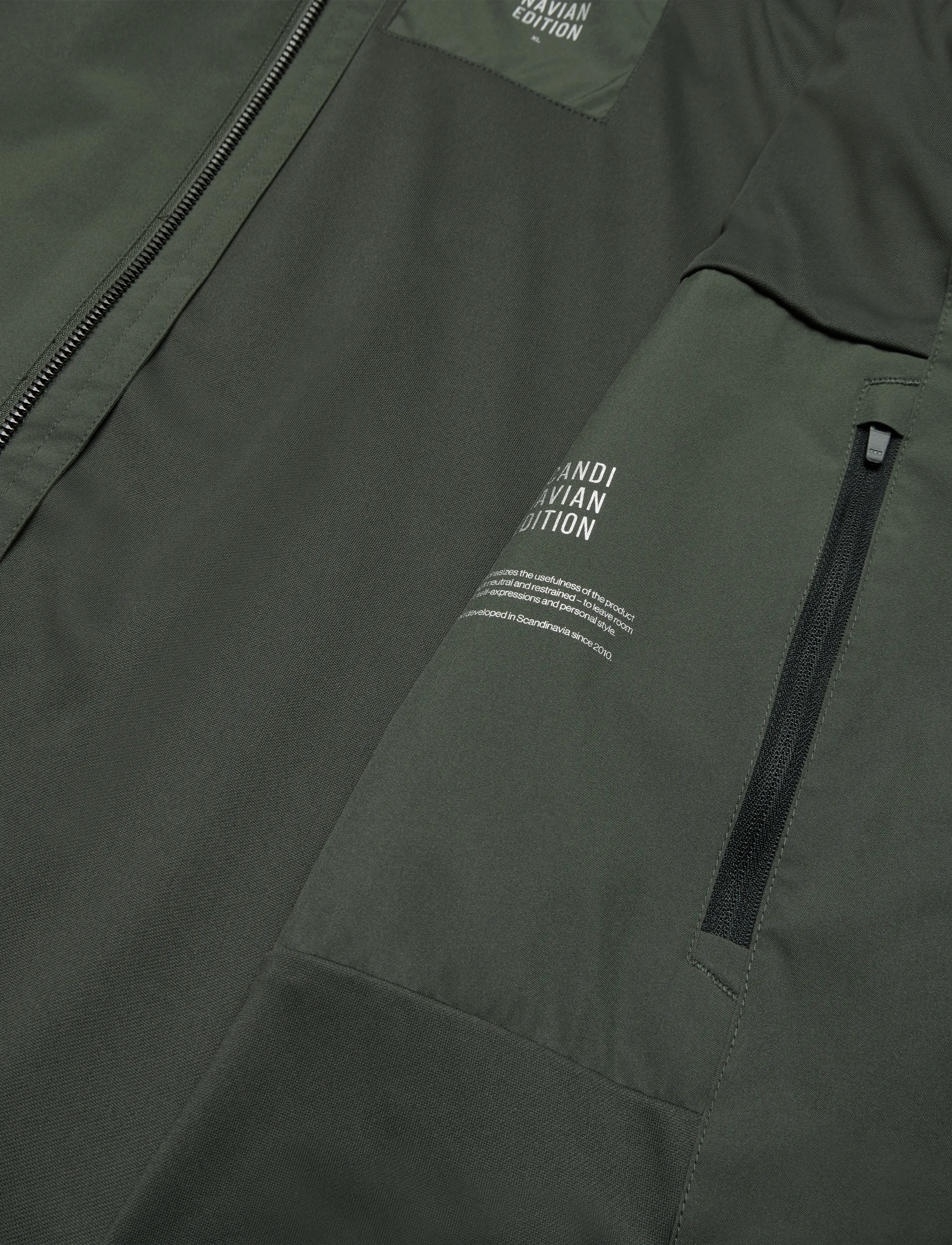 Scandinavian Edition - PLAIN - frühlingsjacken - olive - 4