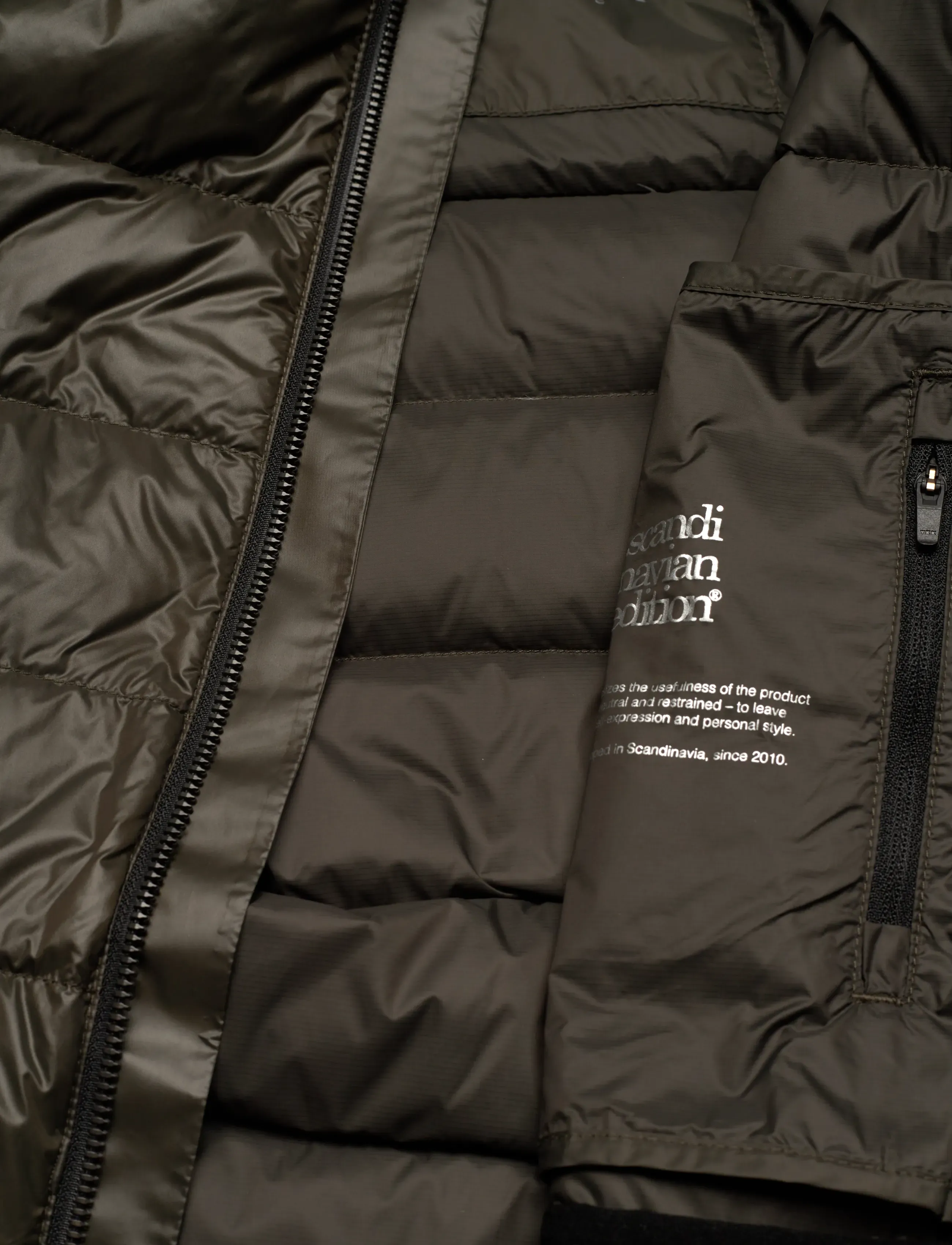 Scandinavian Edition - MET - winter jackets - dk. olive - 5