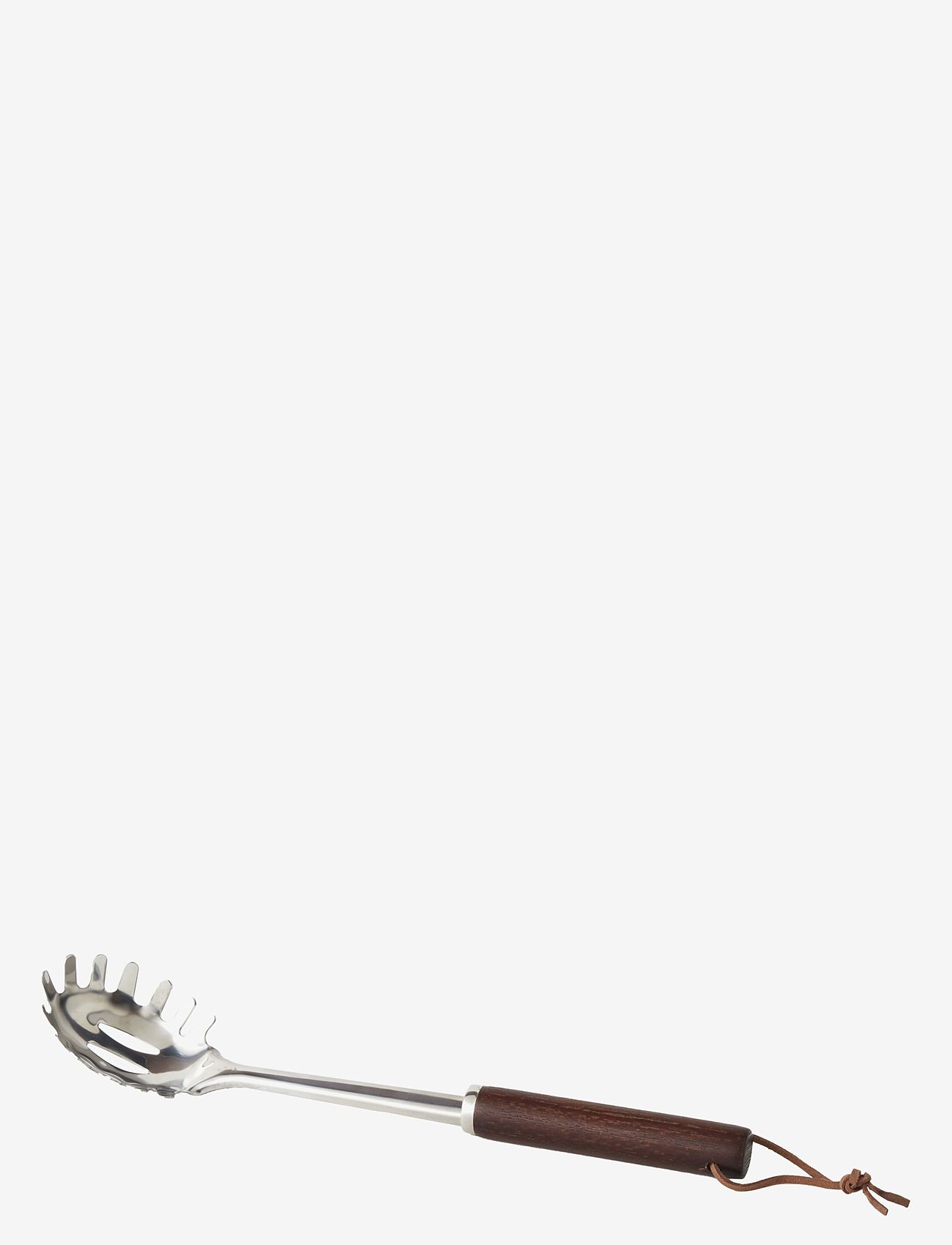 Scandinavian Home - Spaghetti server HOME - metal, dark ash - 0