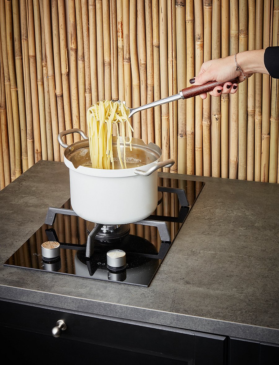 Scandinavian Home - Spaghetti server HOME - die niedrigsten preise - metal, dark ash - 2
