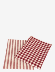 Scandinavian Home - Kitchen Towels - lowest prices - red - 0