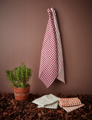 Scandinavian Home - Kitchen Towels - lägsta priserna - red - 1