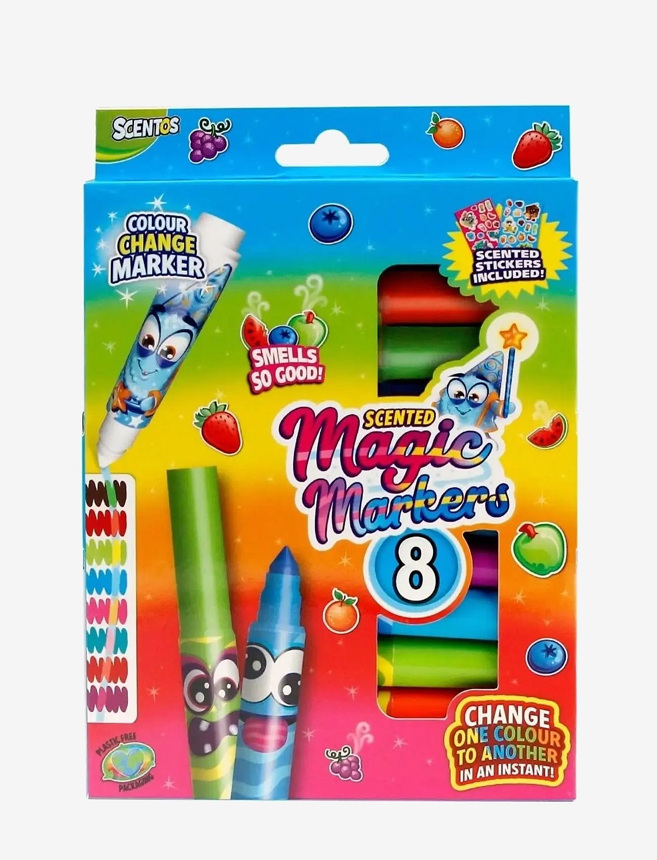 Scentos Scentos Magic Markers 8 Pcs Cdu - Multi/patterned - ONE SIZE