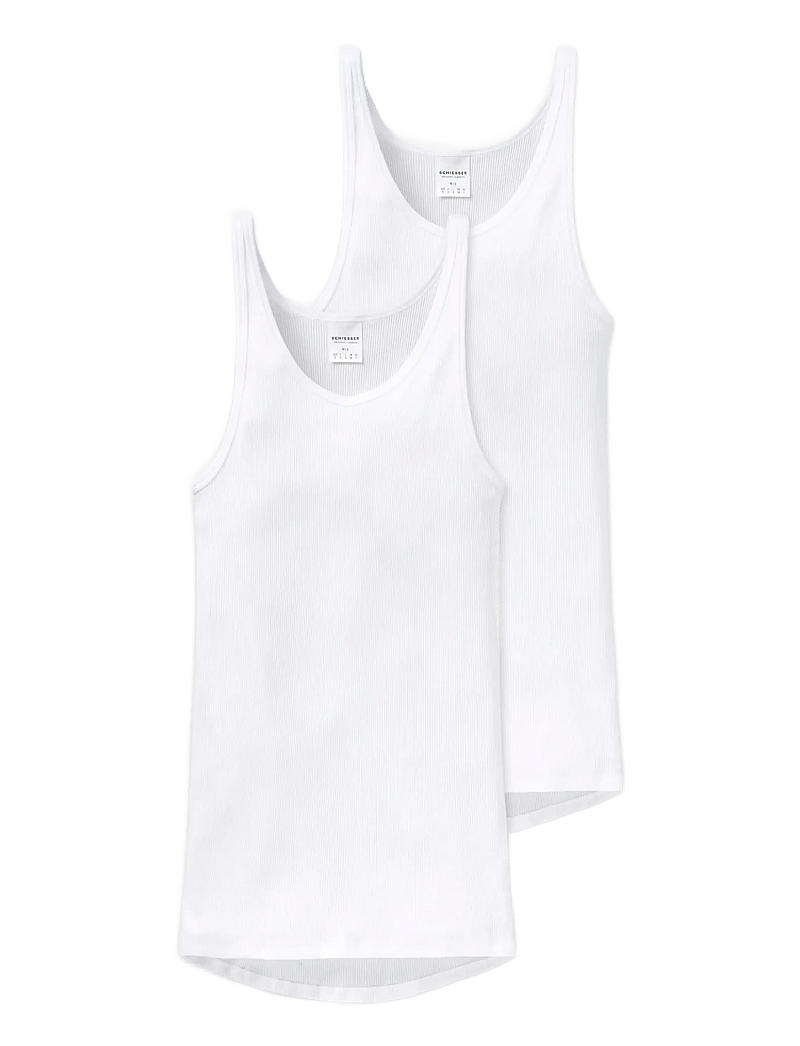 Schiesser - Shirt 0/0 - pyjamaoberteil - white - 1