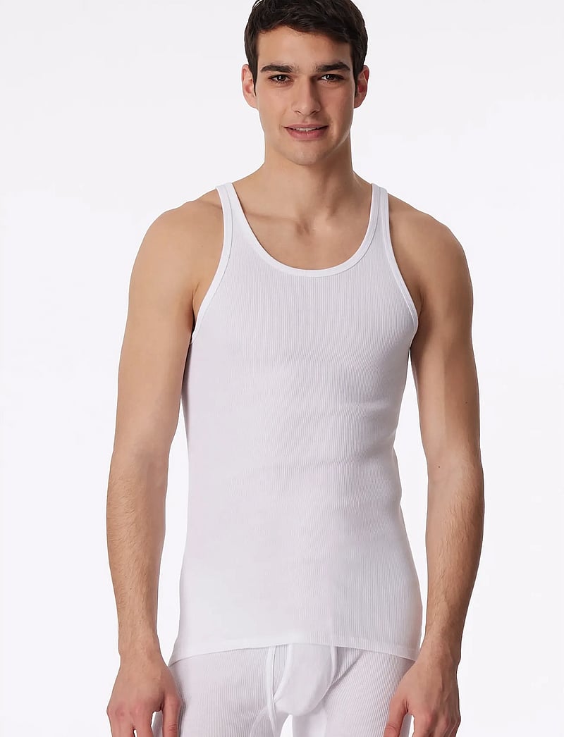 Schiesser - Shirt 0/0 - pyjamaoberteil - white - 3