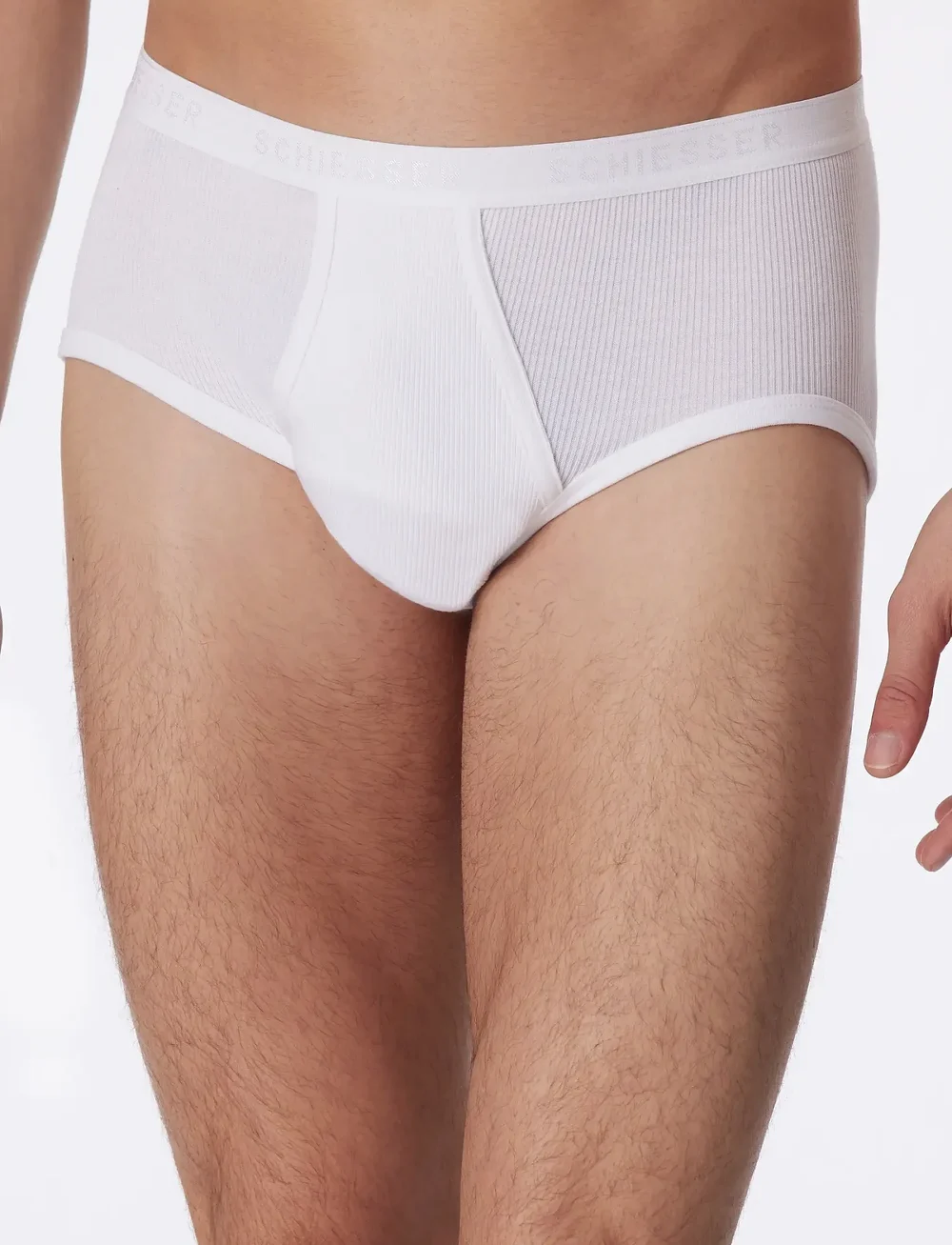 Schiesser - Sportsbrief - herren slips - white - 4