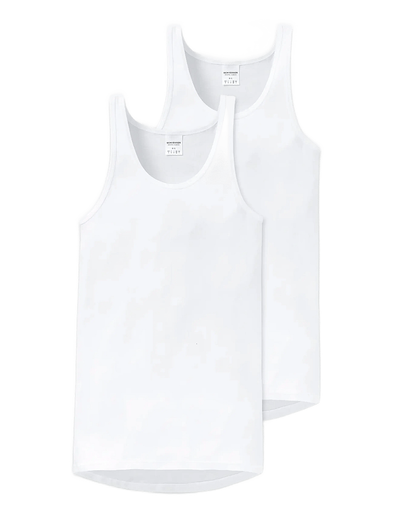 Schiesser - Singlet - tank tops - white - 1