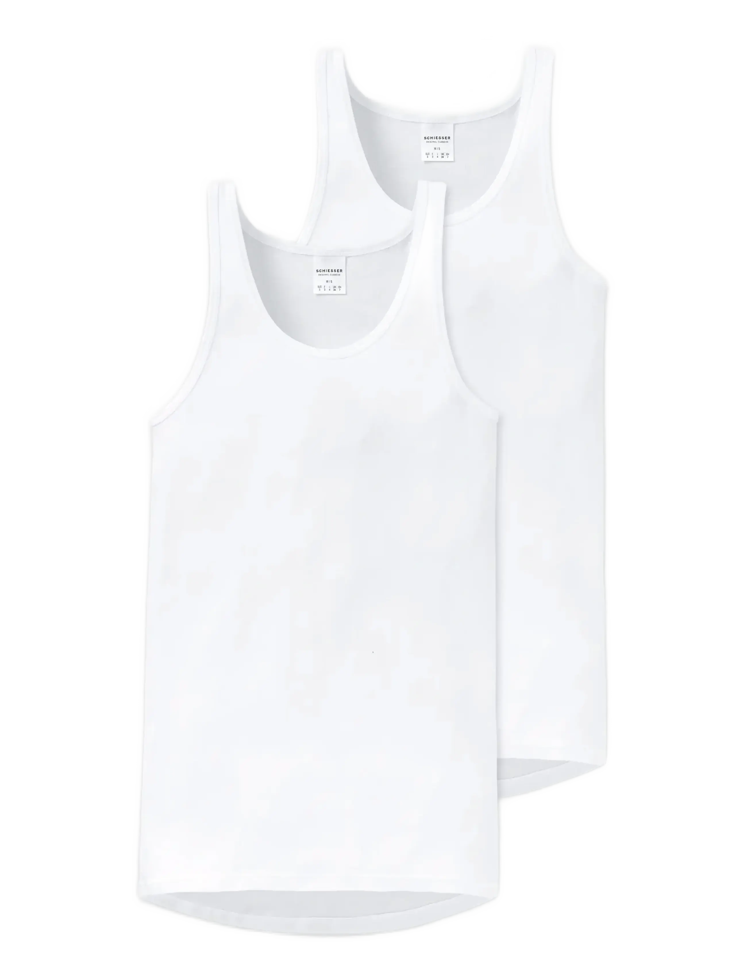 Schiesser - Singlet - linnen - white - 1