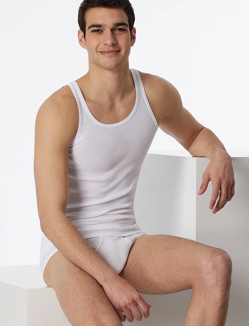 Schiesser - Singlet - tank tops - white - 0