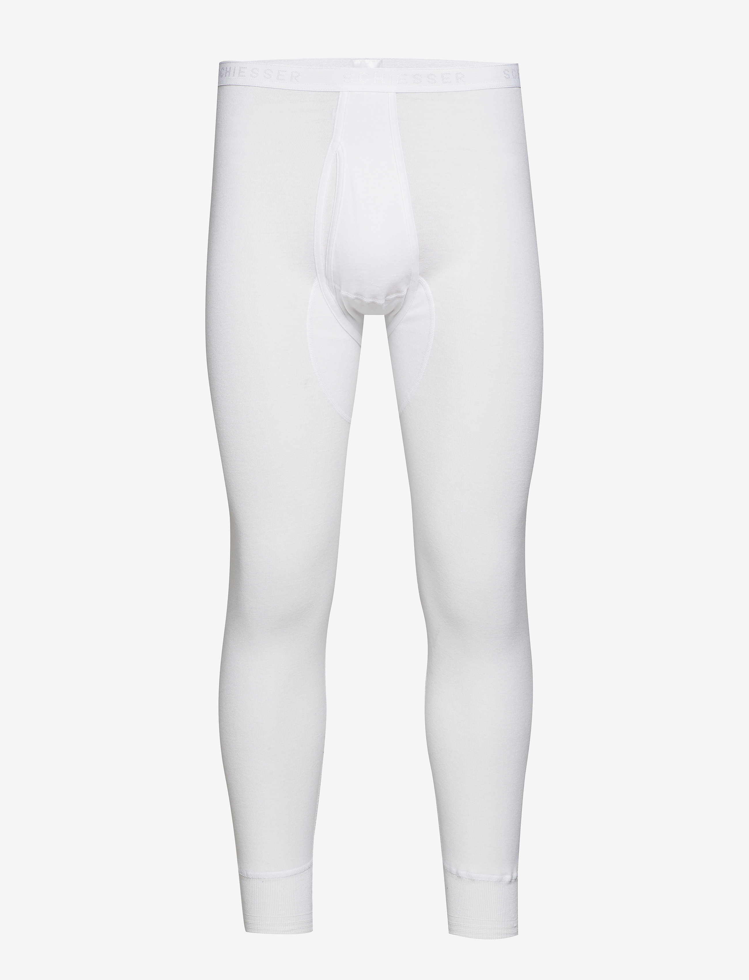 Schiesser Long Pants - Funktionsunterwäsche - WHITE / white