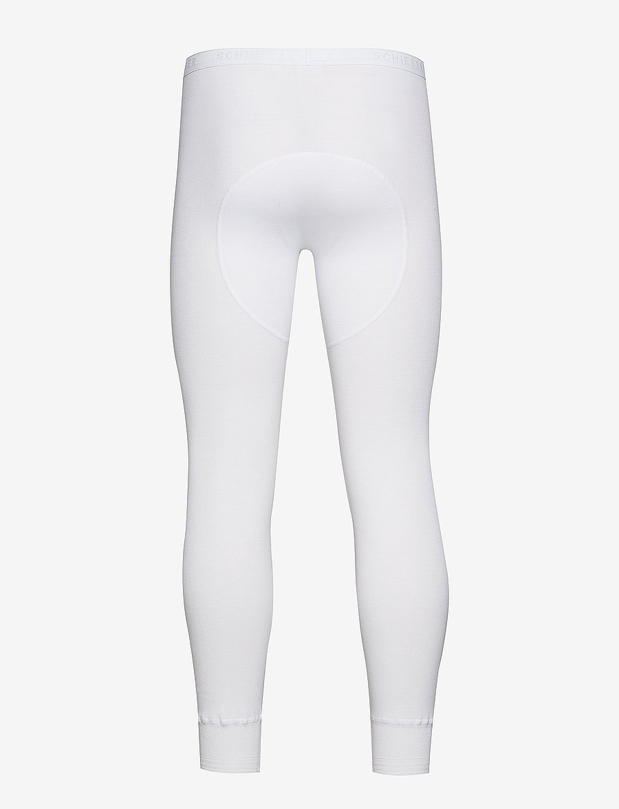 Schiesser - Long Pants - funkionsunterwäsche - hosen - white - 2