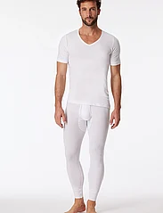 Schiesser - Long Pants - base layer bottoms - white - 1