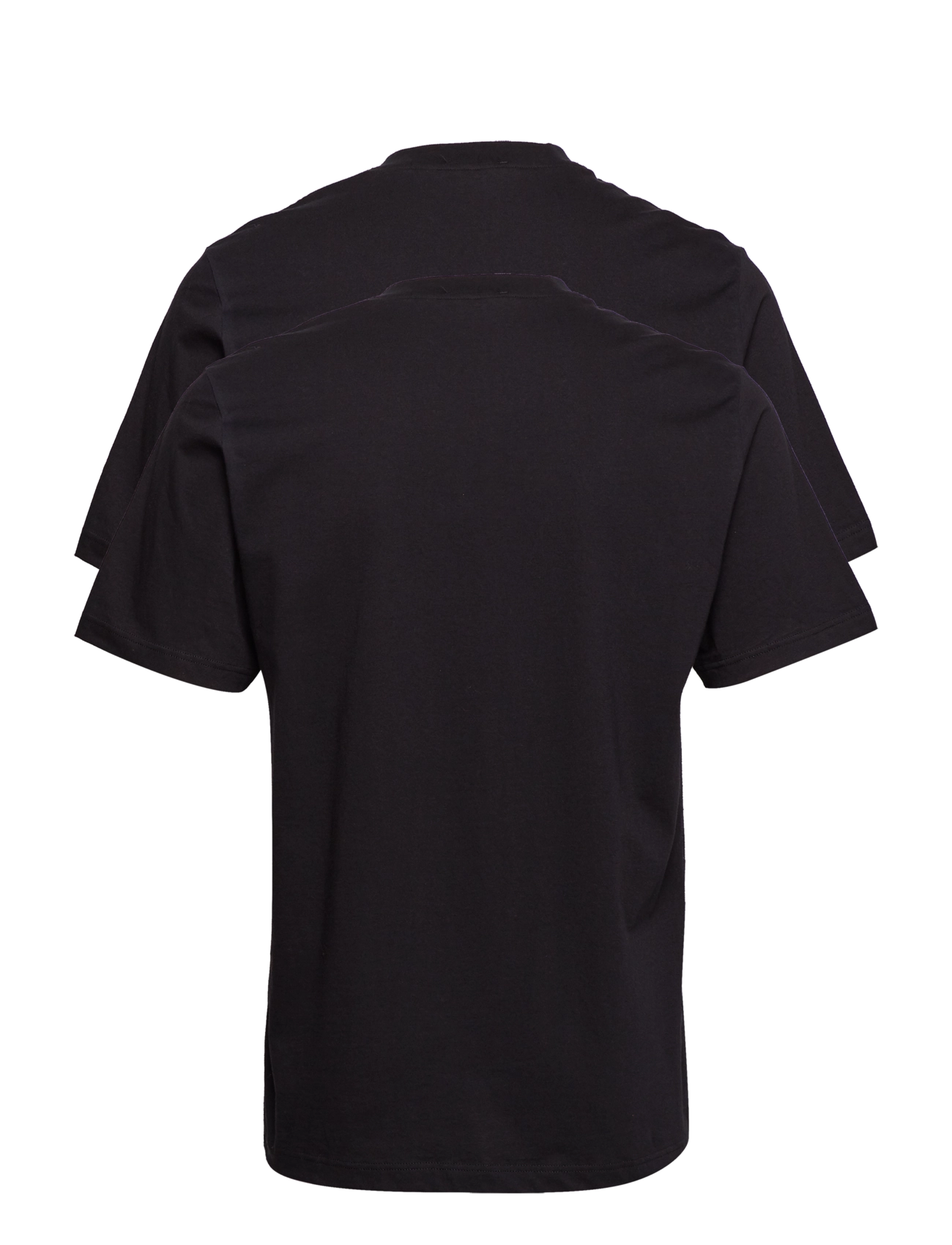 Schiesser Shirt 1/2 - Tavalised T-särgid - BLACK / black