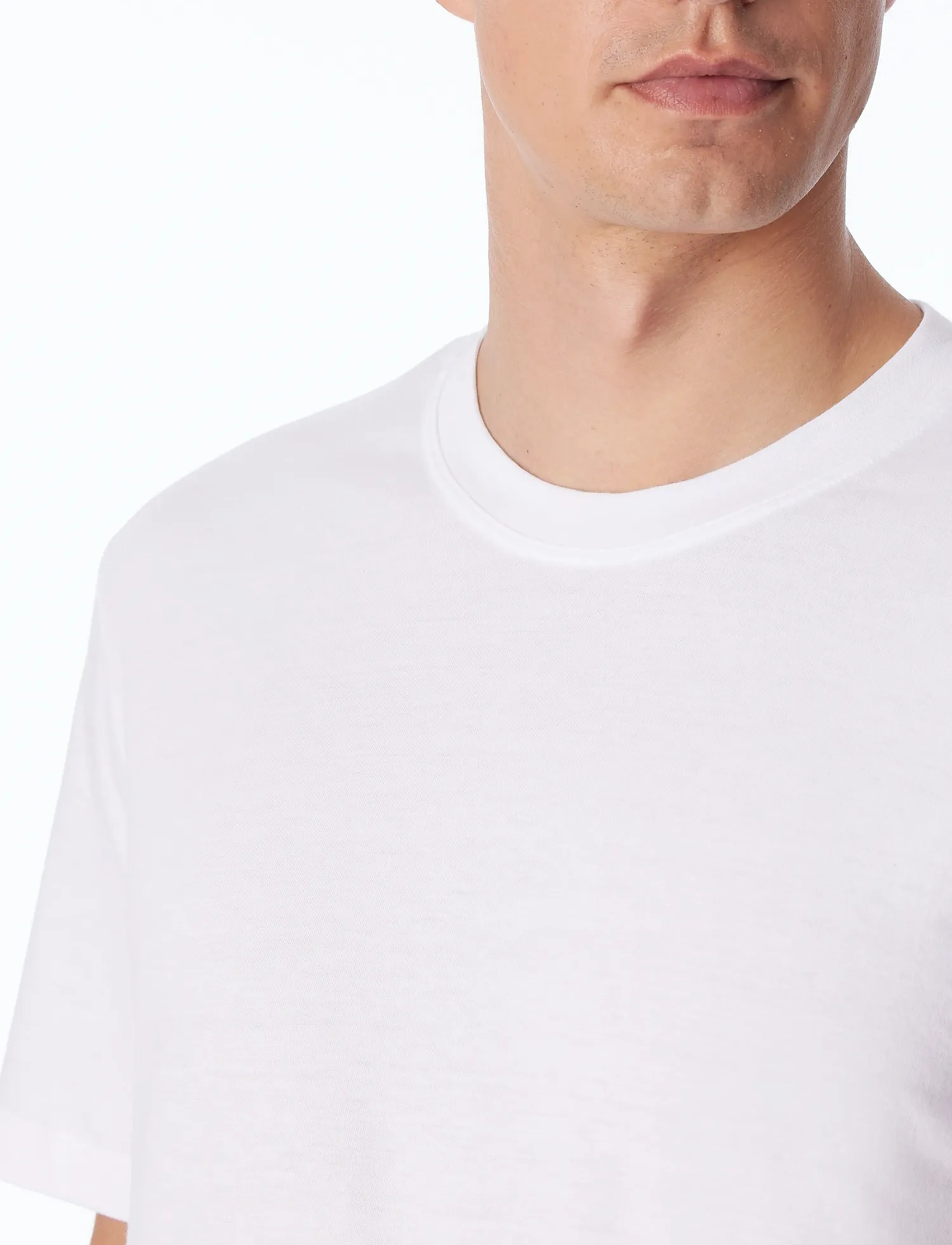 Schiesser - Shirt 1/2 - short-sleeved t-shirts - white - 5