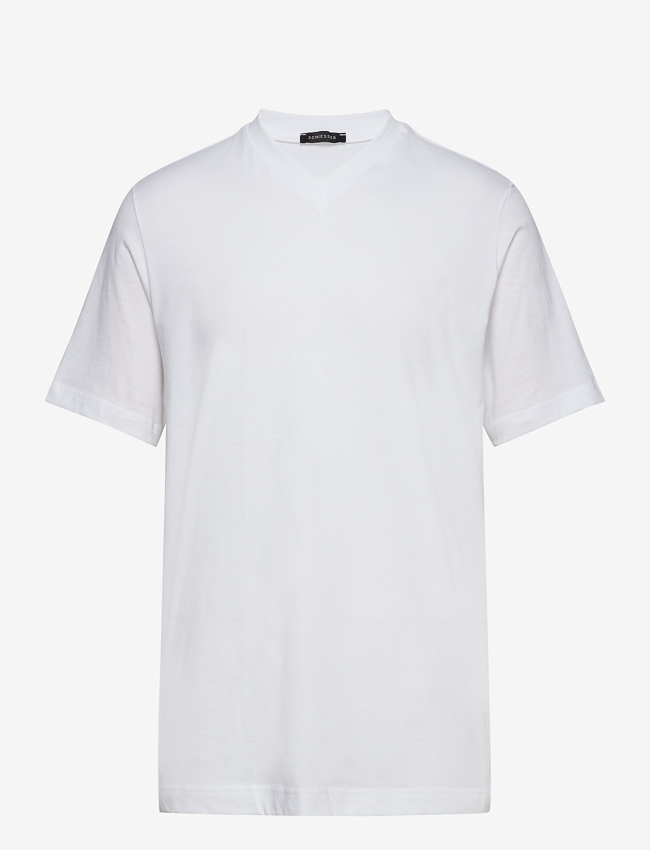 Schiesser - Shirt 1/2 - t-shirts med v-hals - white - 3
