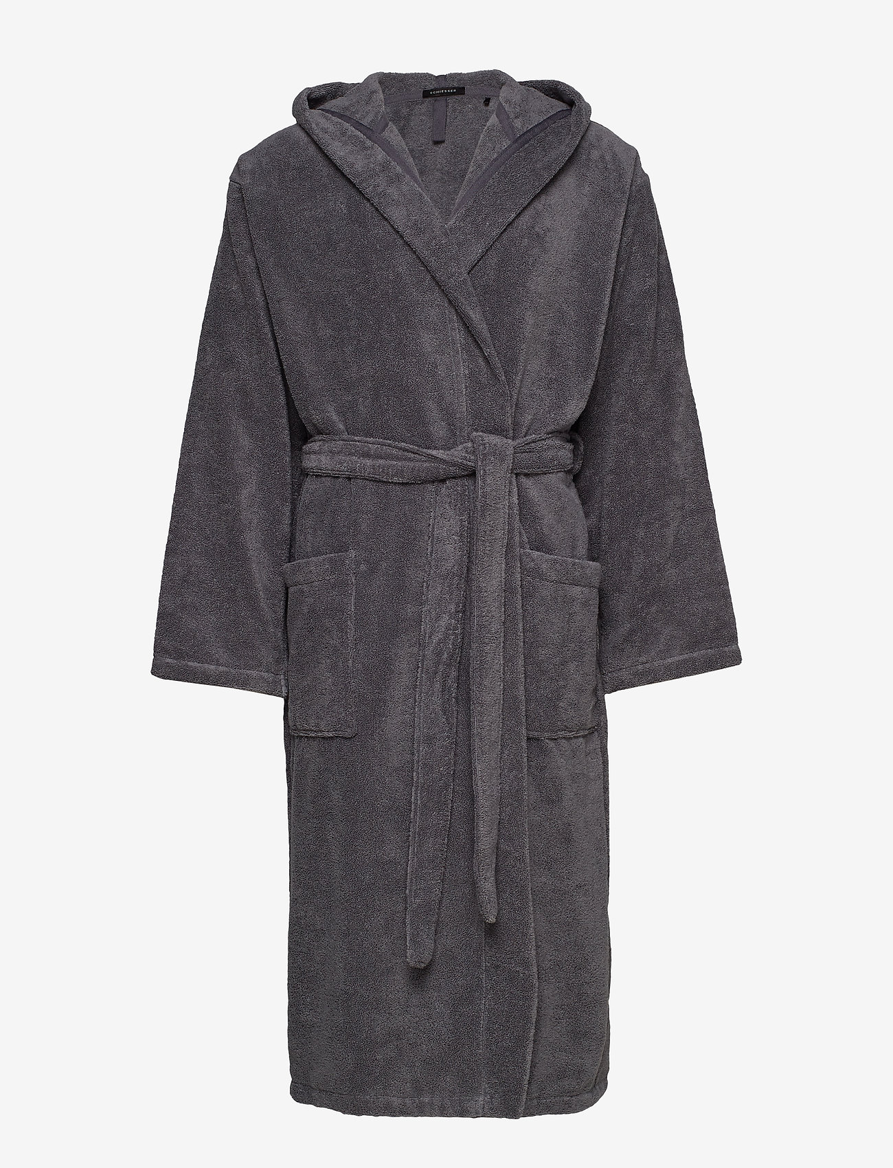Schiesser - Bath Robe - morgenkåber - grey - 1