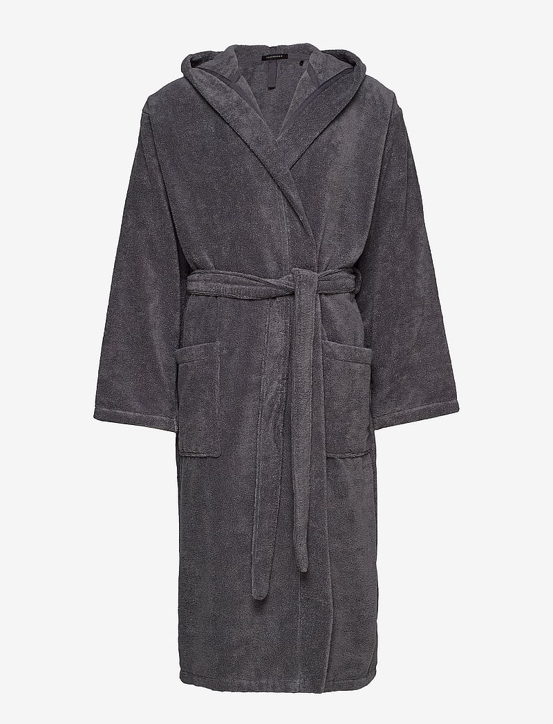 Schiesser - Bath Robe - morgenkåber - grey - 1