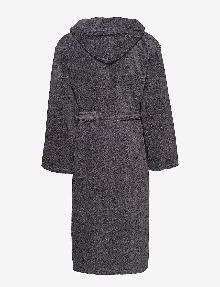 Schiesser - Bath Robe - bademäntel - grey - 2