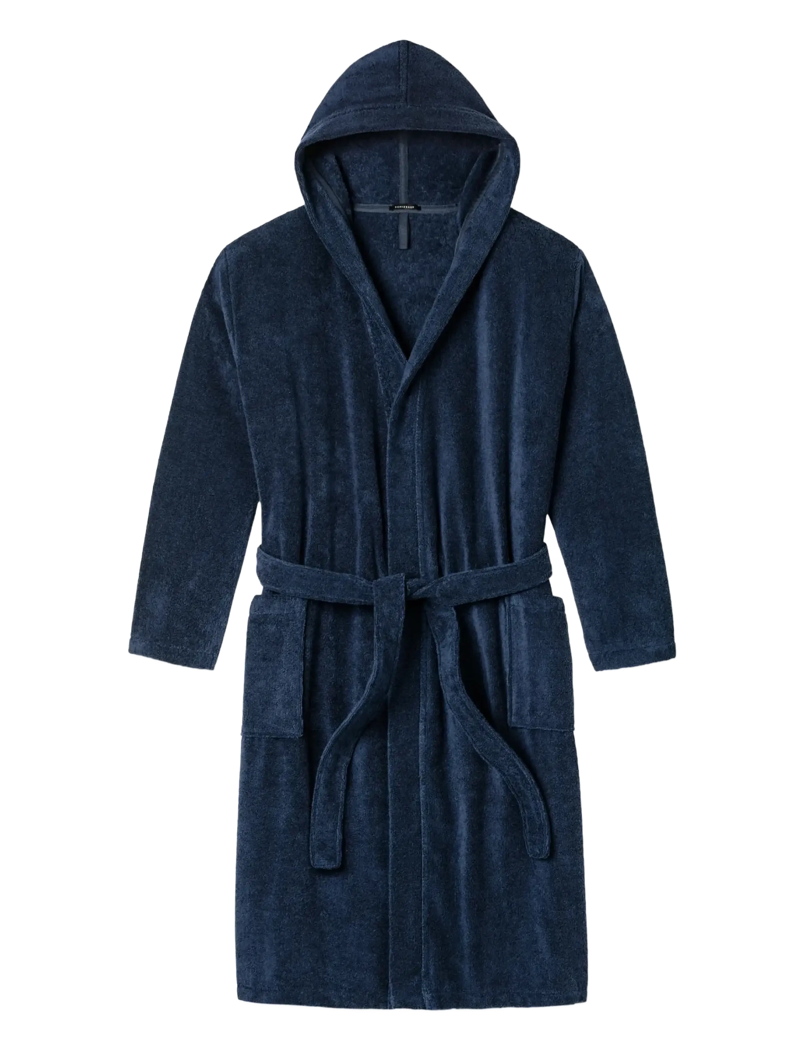 Schiesser Bath Robe - Aluspesu - NAVY / navy