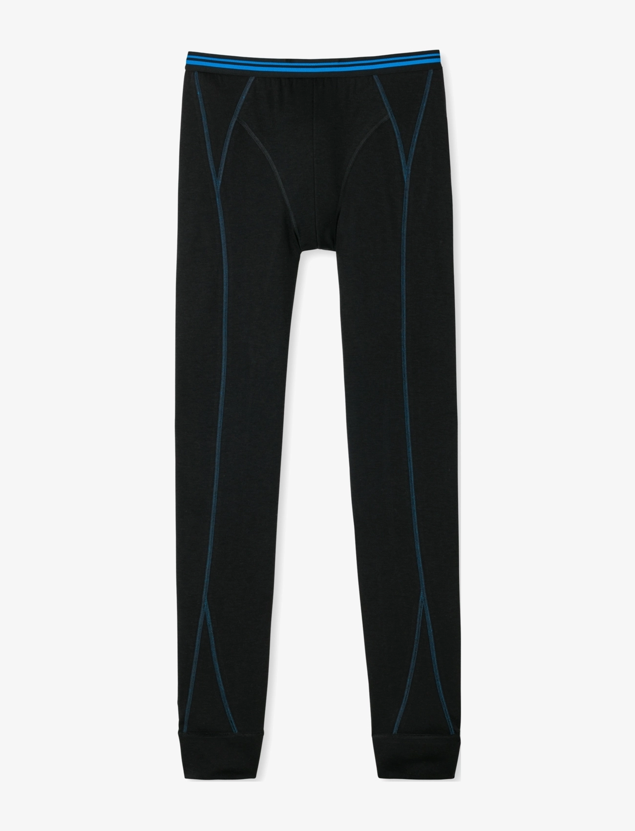 Schiesser Long Pants - Funktionsunterwäsche - BLACK / black