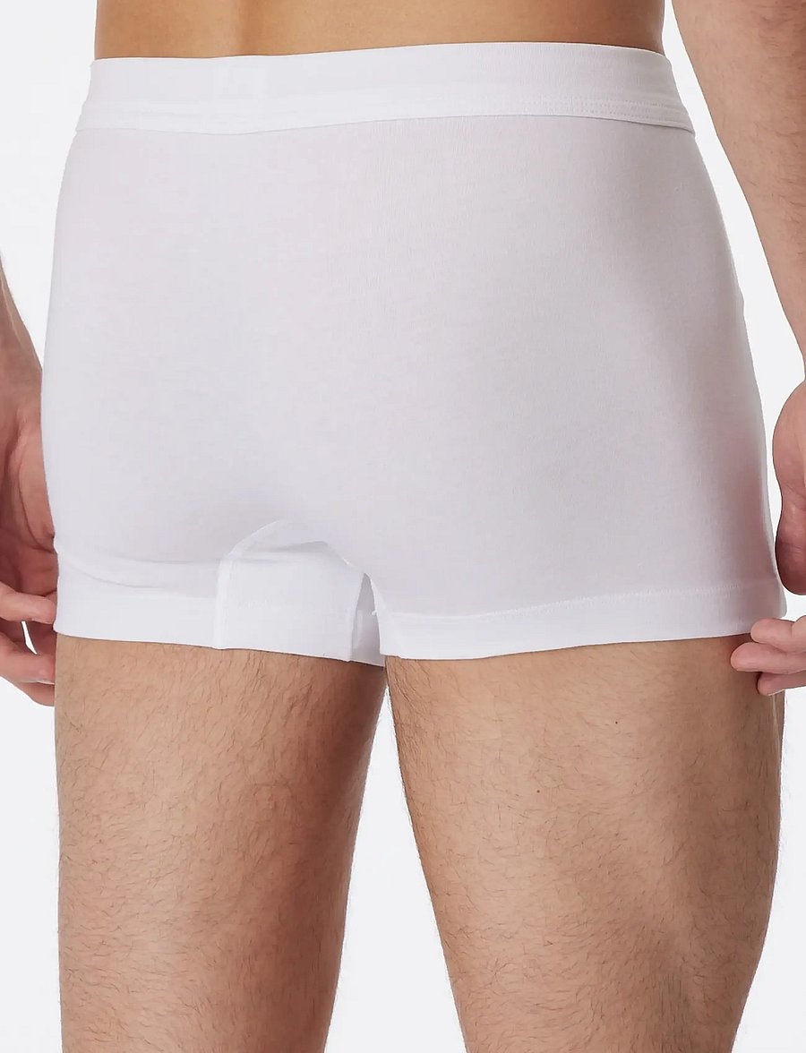 Schiesser - White Shorts - Long Life Cotton - enge boxershorts - white - 3