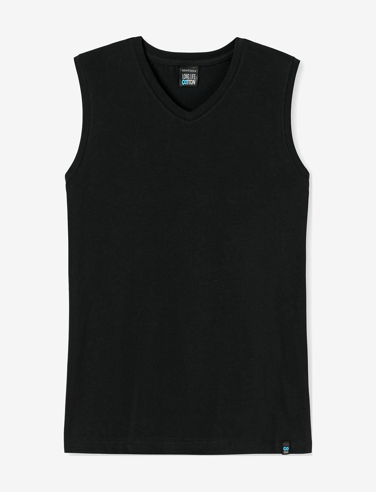 Schiesser - Tank Top - nattrøjer - black - 1
