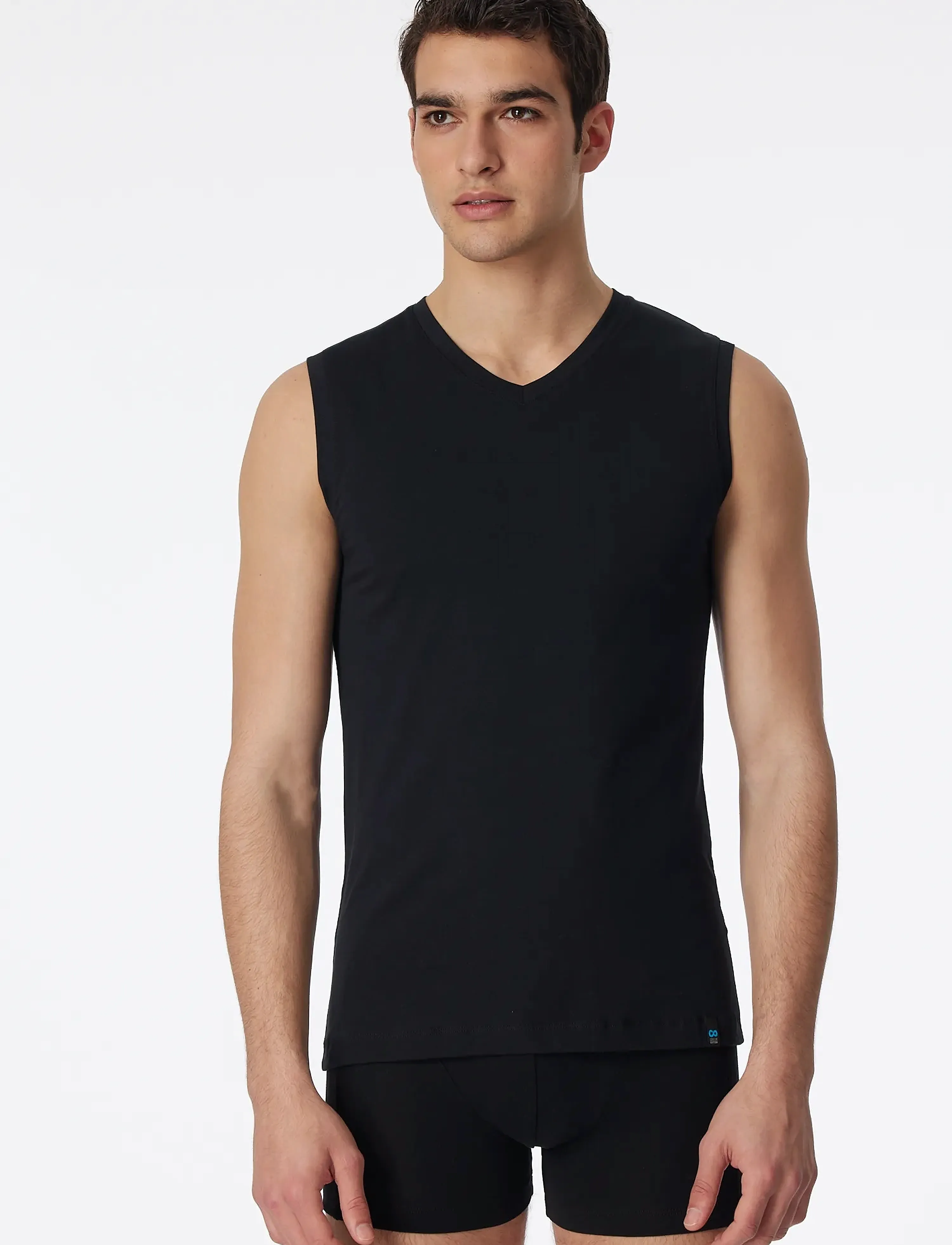 Schiesser - Tank Top - laveste priser - black - 4