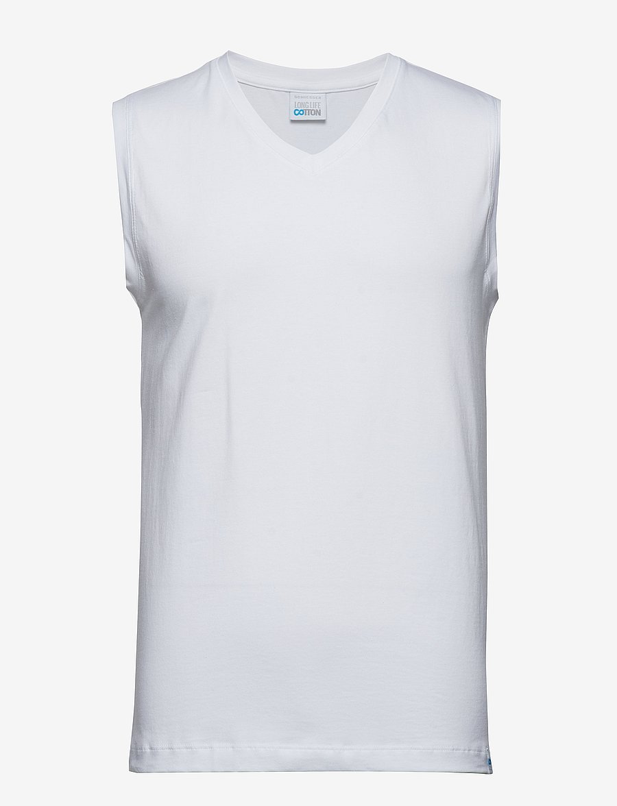 Schiesser - Tank Top - pidžamas tops - white - 1