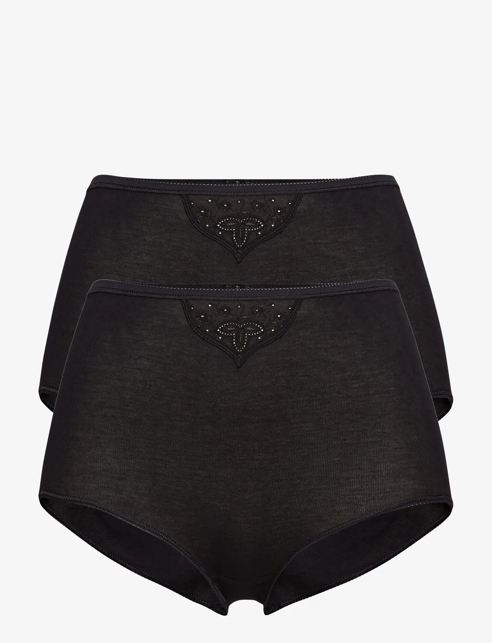 Schiesser - Maxi Brief - midi & maxi trosor - black - 1