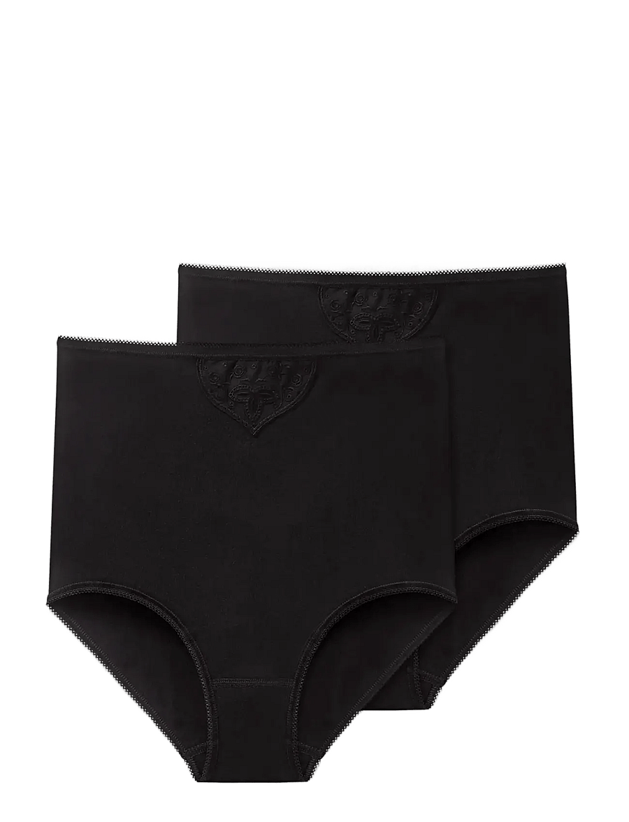 Schiesser - Maxi Brief - midi & maxi slips - black - 1