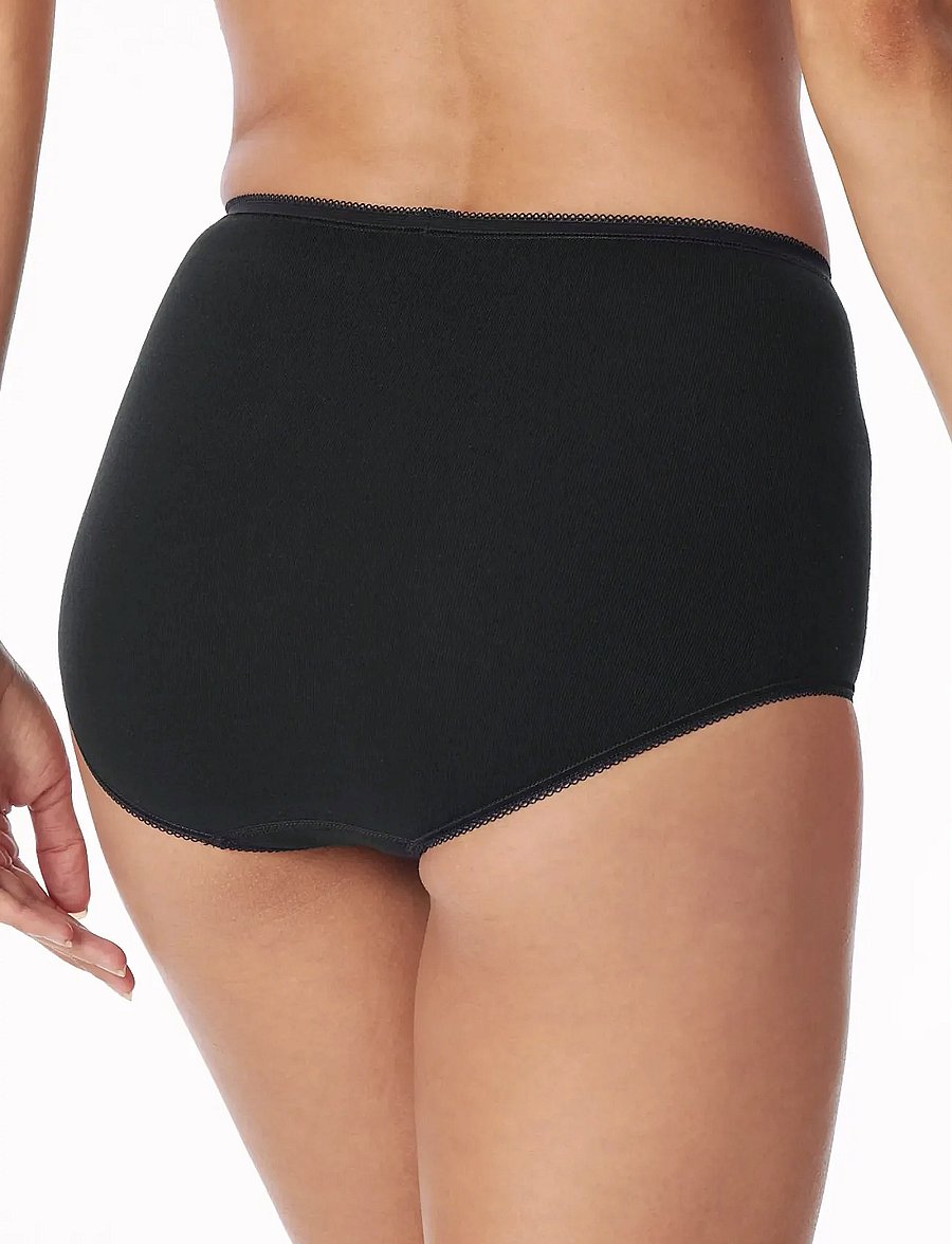 Schiesser - Maxi Brief - midi & maxi slips - black - 2