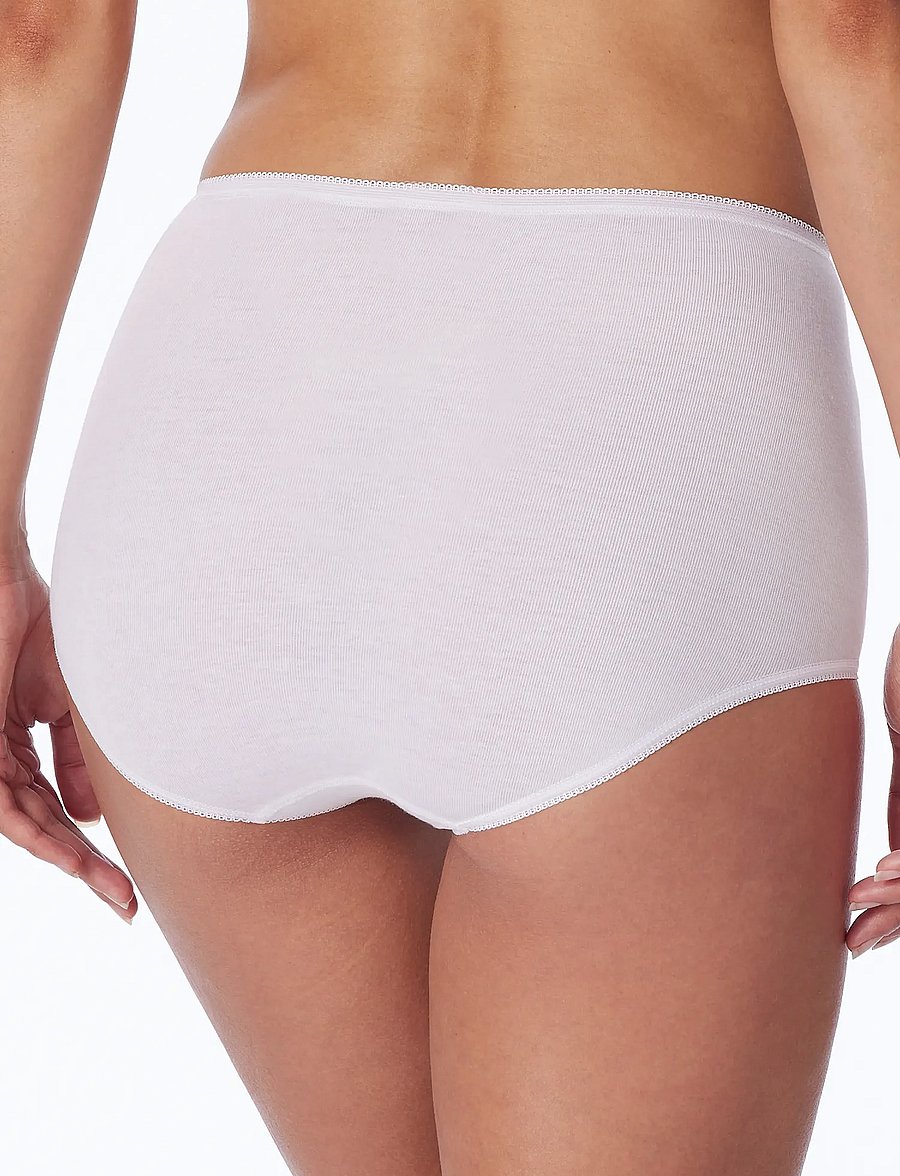 Schiesser - Maxi Brief - midi & maxi slips - white - 2