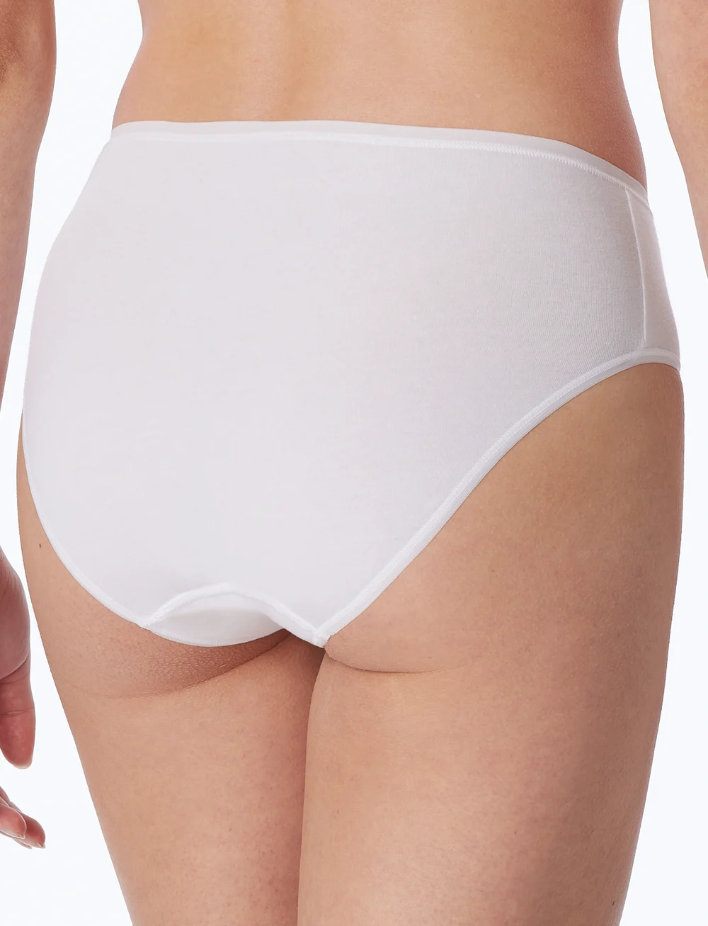 Schiesser - 3-pack sand-colored slips - Essentials - briefs - white - 2