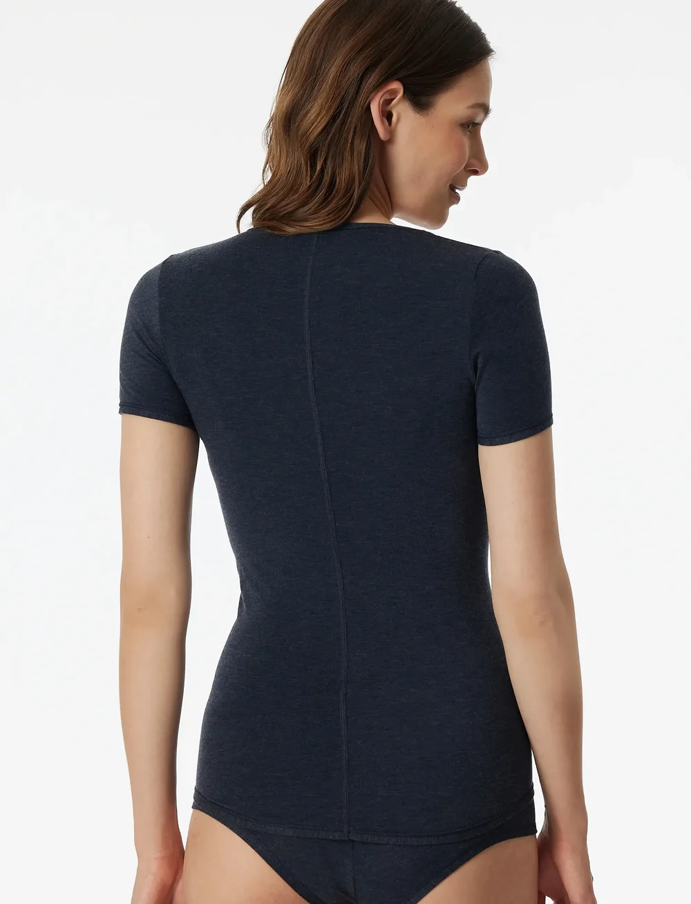 Schiesser - Shirt 1/2 - overdele - nightblue - 4