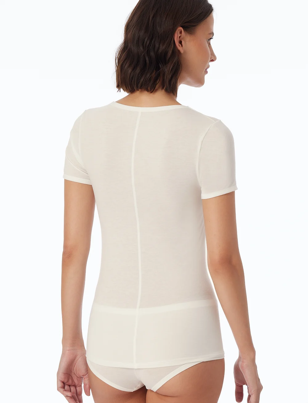 Schiesser - Shirt 1/2 - Överdelar - offwhite - 3