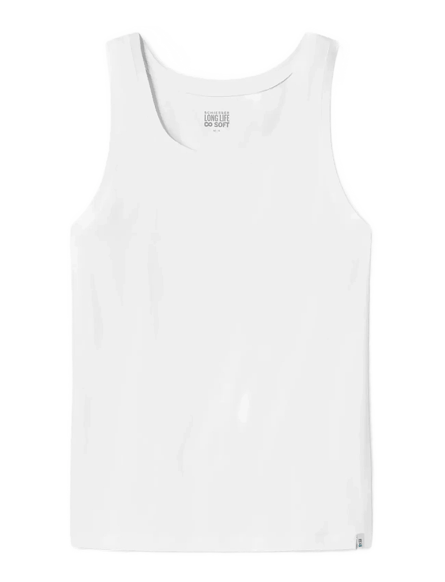 Schiesser - Singlet - tank tops - white - 1