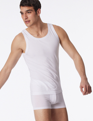 Schiesser - Singlet - sleeveless shirts - white - 0
