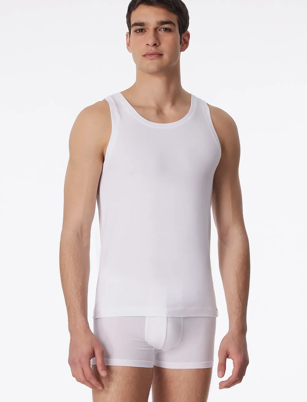 Schiesser - Singlet - tank tops - white - 4