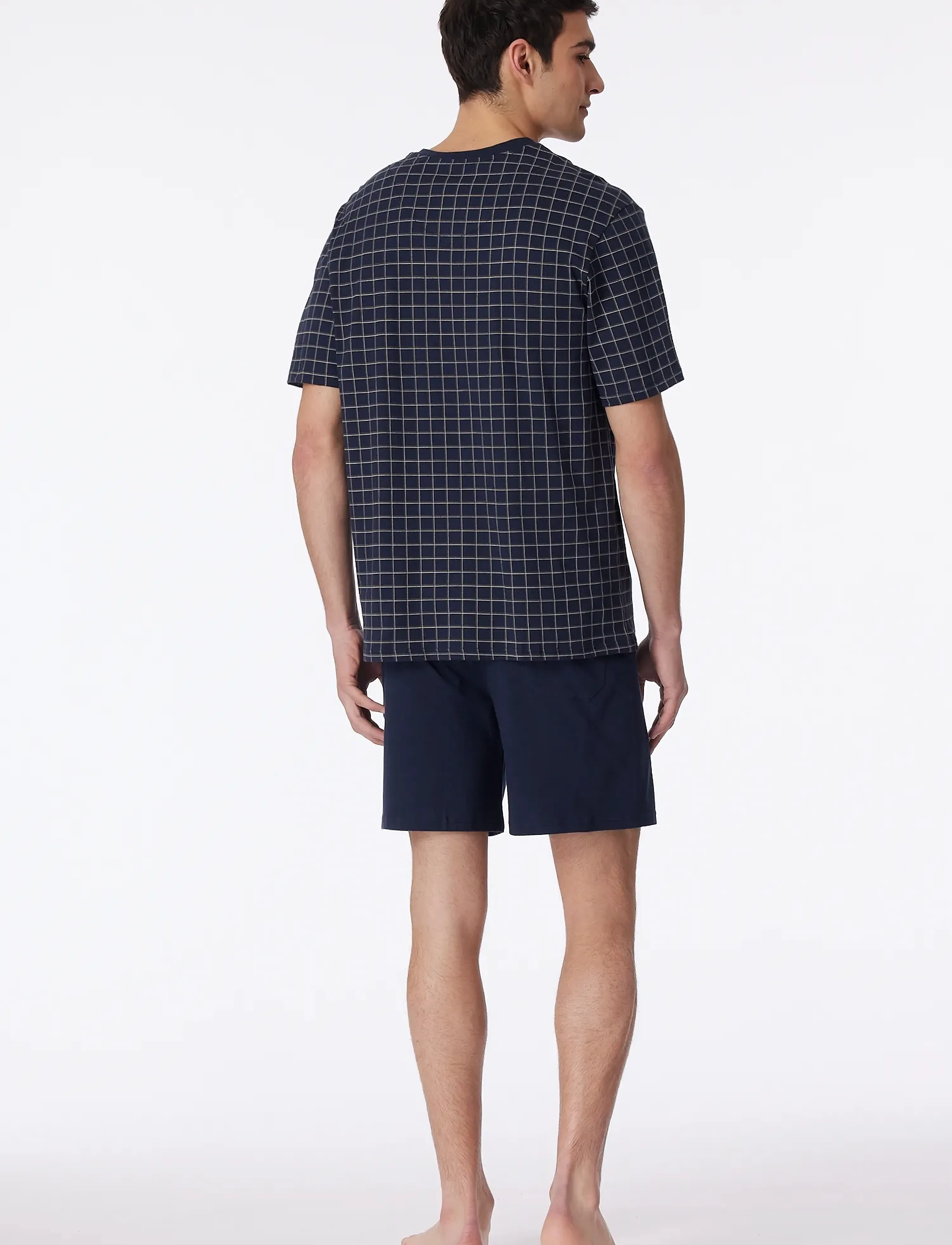 Schiesser - Pyjama Short - dark blue - 3