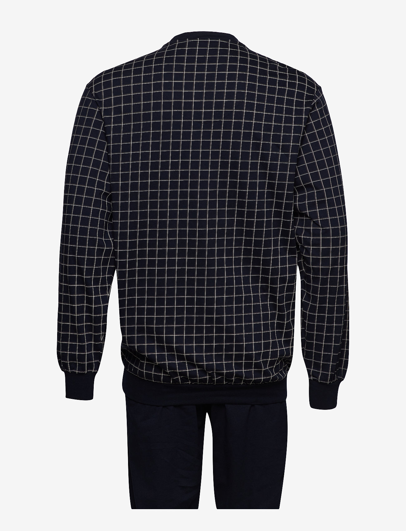 Schiesser - Pyjama Long - dark blue - 2