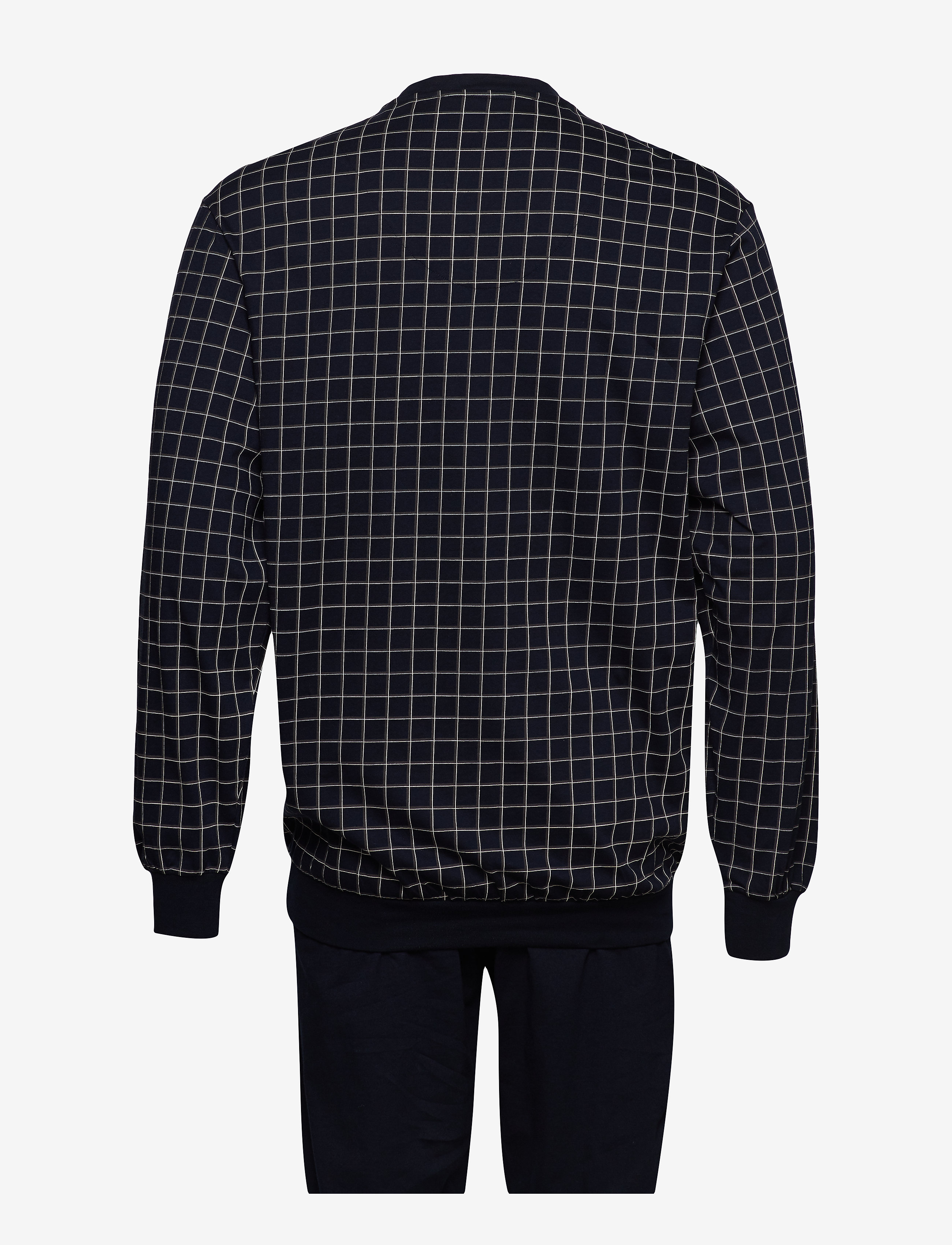 Schiesser - Pyjama Long - dark blue - 2