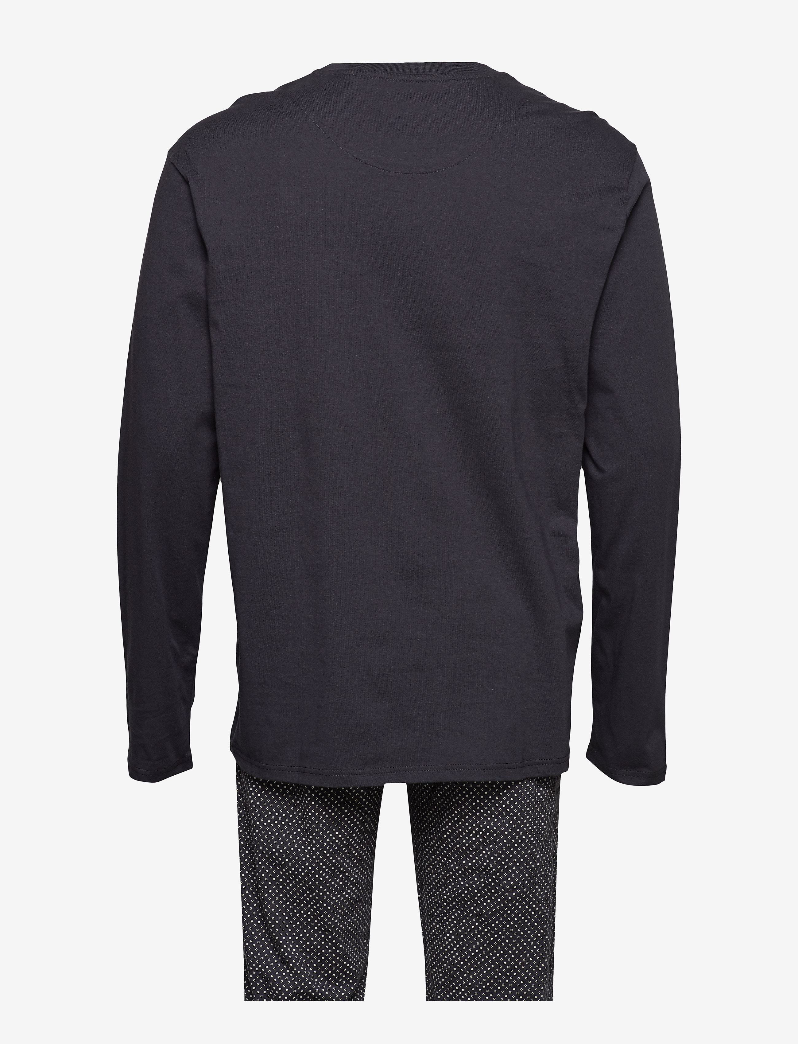 Schiesser - Pyjama Long - pyjamasets - anthracite - 2
